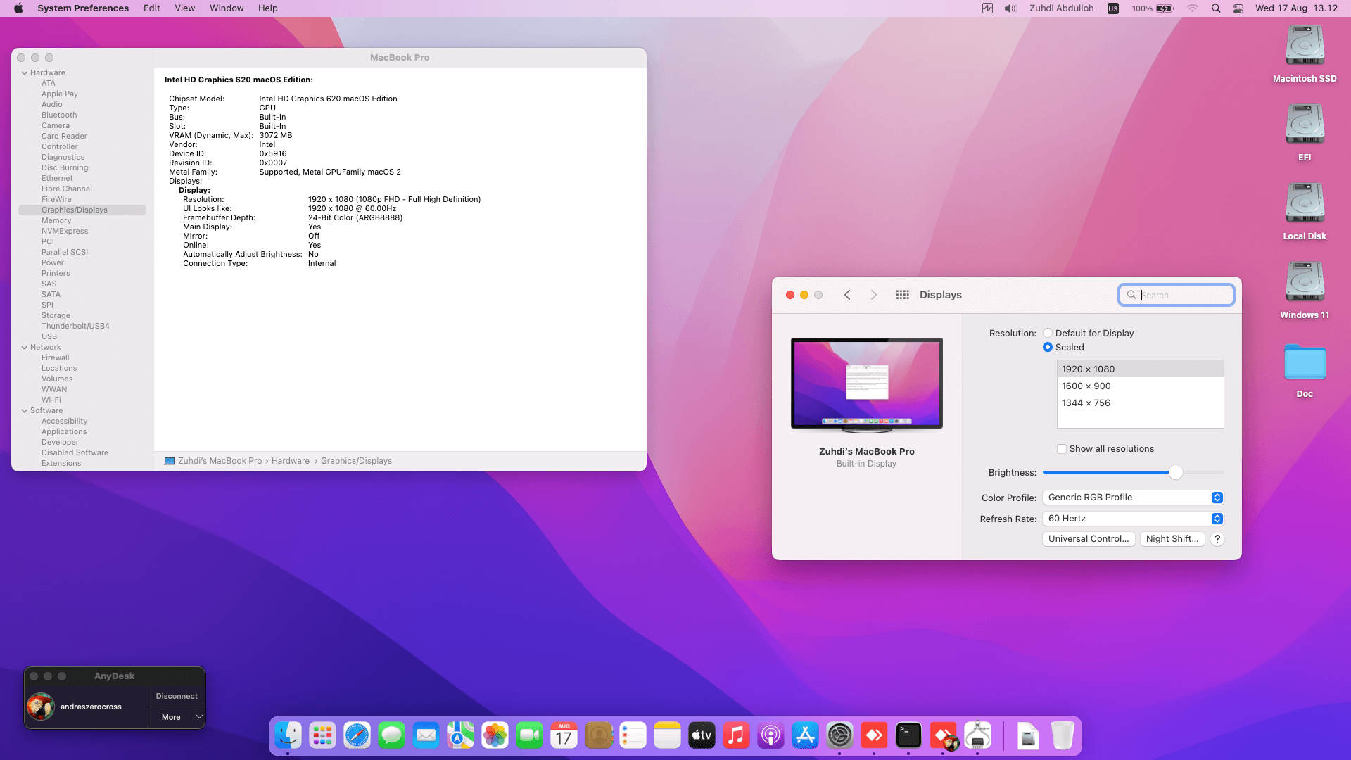 Lenovo Thinkpad T480S 2nd [KabyLake R   Intel UHD 620 + PS2]   OpenCore 3